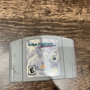 Nitendo 64 Mia hamm soccer game
